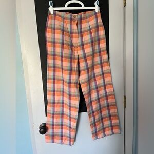 Plaid pants